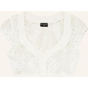 Dámská halenka Kinga Mathe Dámská Dirndl Halenka Samtha Z Krajky, bílá, 42