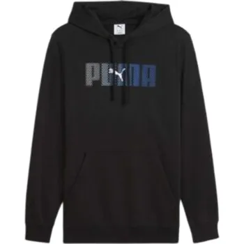 Pánské oblečení Puma ESS LOGO LAB Hoodie FL PUMA Black 688186 01 M Velikost: L