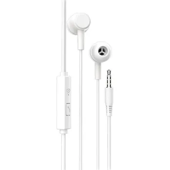 Sluchátka Stromberg Stromberg SONIC Sluchátka s mikrofonem, bílý