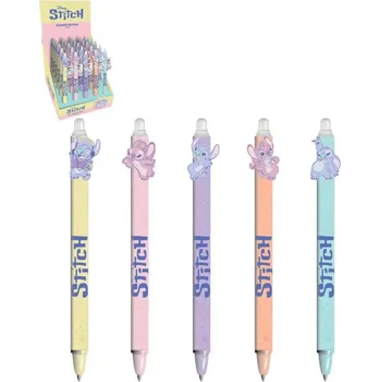 Pero dětské gelové gumovací Stitch mazací 5 druhů