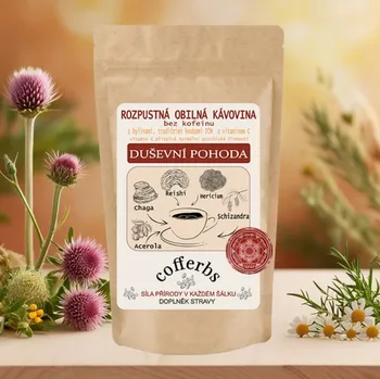 Káva Obilná kávovina bez kofeinu DUŠEVNÍ POHODA