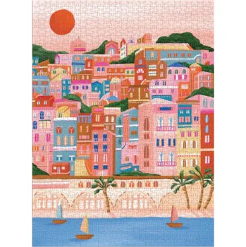 Puzzle Galison Puzzle Barvy Francouzské riviéry 1000 dílků