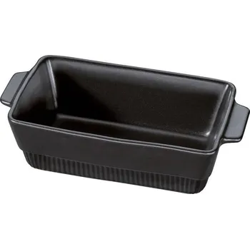 Spring Chalet Zapékací miska, obdélníková, 28.5 x 15 cm, černá
