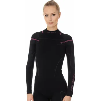 Brubeck THERMO - TRIKO DLOUHÝ RUKÁV dámské, black-pink M
