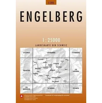 Swisstopo 1 : 25 000 Engelberg