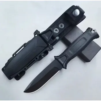 Příslušenství pro sportovní střelbu nůž s pevnou čepelí - černý 382c