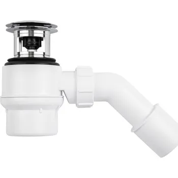 Umyvadlo Sapho Sifon pro vany s přepadem, průměr 50mm, DN50, krytka chrom 103700000172