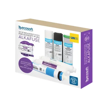 Filtrace vody SET filtrů s membránou pro reverzní osmózu ECOPURE Alkafuse
