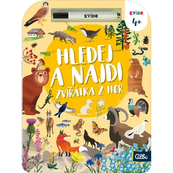 Desková hra Kvído - Hledej a najdi: Zvířátka z hor
