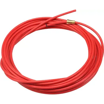 Příslušenství ke svářečce Bowden teflon Ø 1,0-1,2mm (červený) - 5,3m