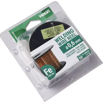 Příslušenství ke svářečce Svářovací drát HELVI SG2 (G3Si1) - Ø 0,6mm - 1kg cívka