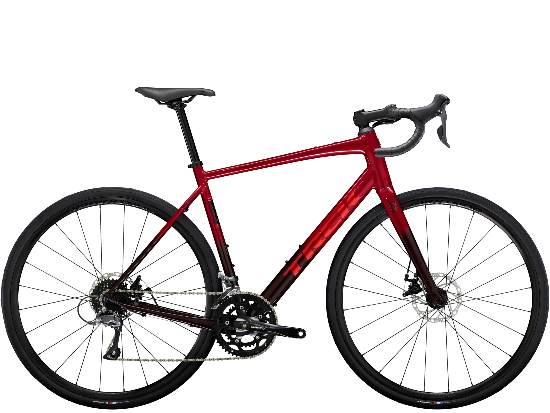 TREK Domane AL 2 Gen 4 Crimson to Dark Carmine Fade Velikost: 56