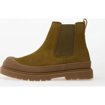 Pánské tenisky Tenisky Birkenstock Prescott Slip On Natural Leather Oiled Pine Green EUR 44