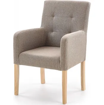 Křeslo Relaxační křeslo Halmar FILO - šedobéžová