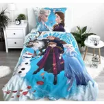 JERRY FABRICS Povlečení LEDOVÉ KRÁLOVSTVÍ 70 x 90 + 140 x 200 cm