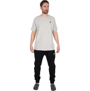 Rybářské oblečení Tepláky Matrix Black Joggers Velikost M