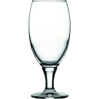 Sklenice Pivní sklenice Luna 49,5cl s cejchem 0,4l