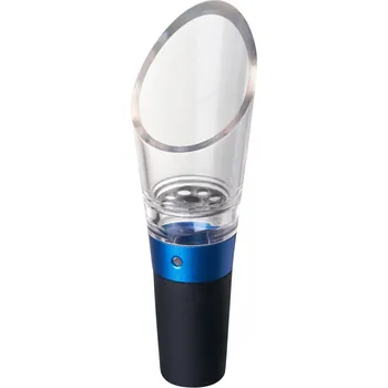 Nálevka na víno modrá