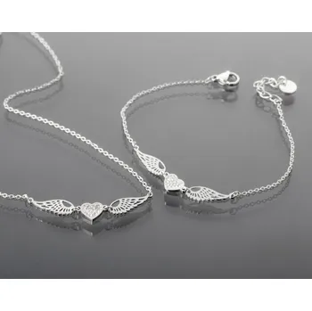 Souprava šperků Prosperk Souprava z oceli křídla