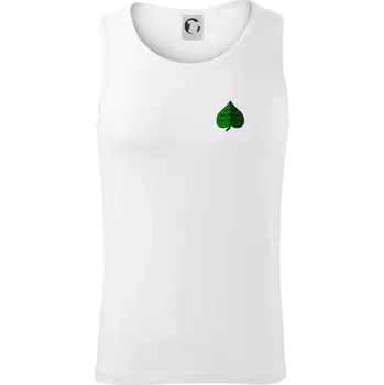 Prší - Zelený - Tílko pánské Core - L ( Bílá )