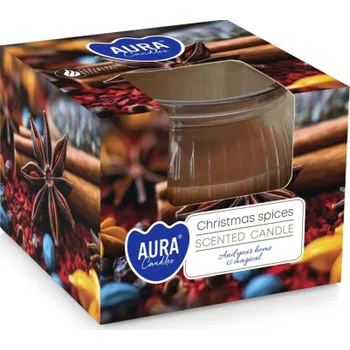 Svíčka Vonná svíčka vánoční - Vánoční koření