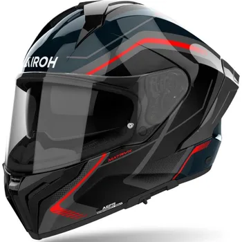 Helma na motorku helma Airoh Matryx Wide, 2025 red shiny XS