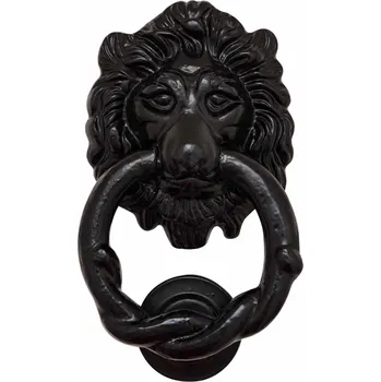 Karnevalový kostým Mythrojan Litinové dveřní klepadlo - Lví hlava