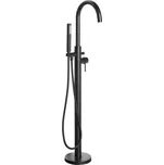 Aqualine CETO vanová baterie s připojením do podlahy, černá mat BV357B