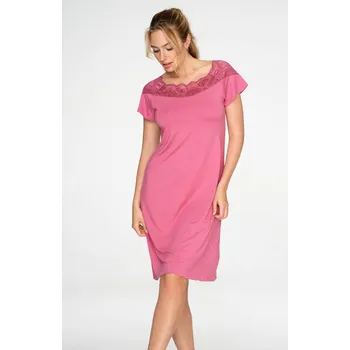 Dámské noční prádlo TIMO Timo | Noční košilka Hyacinth s lodičkovým výstřihem - M / 39