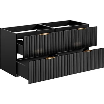 Koupelnový nábytek Sestava koupelnových skříněk ADEL BLACK 120cm