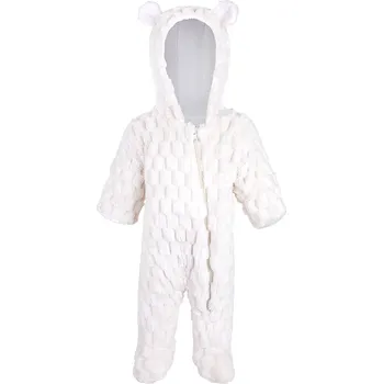 Dětský overall Little Angel Overal MAZLÍK Outlast® - smetanová/bílá káva Velikost oblečení: 62