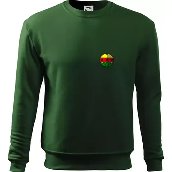 Chlapecké tričko Prší - Kule - Mikina Essential dětská - 146 cm/10 let ( Lahvově zelená )