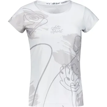 Dámské volnočasové triko premium ALTISPORT VOJ/ALW120TR06 SVĚTLE ŠEDÁ 4XL