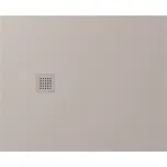 Polysan TRENECA vanička z litého mramoru s možností úpravy rozměru, 110x90cm, béžová mat 84314.81