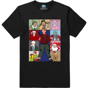 Pánské tričko Pánské tričko Legendy Vánočních Filmů (Velikost: XXL, Barva: Černá)