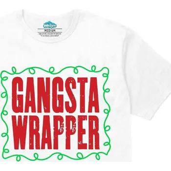 Pánské tričko Pánské tričko Gangsta Balič Dárků (Velikost: M, Barva: Bílá)