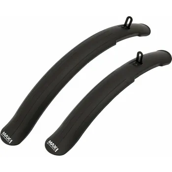 Blatník na kolo blatníky set MAX1 Kids 16"-20" černé Černá 16"