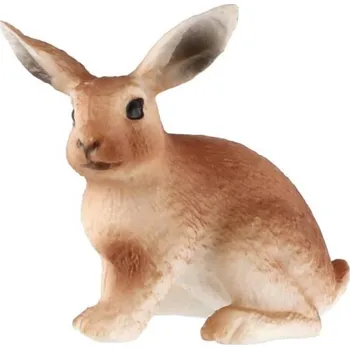 Figurka Zajíc polní mládě 6cm zvířátko plastová figurka Zooted