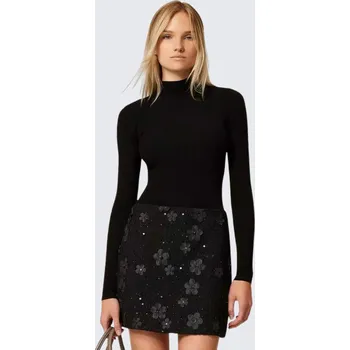 Dámský svetr Dámský svetr TWINSET 252TP3243 černý Velikost: XL