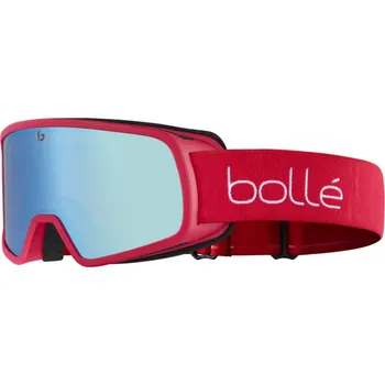Bolle NEVADA JR carmine red matte/ azure, juniorské lyžařské brýle 24/25