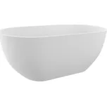 Polysan REDUTA volně stojící vana litý mramor 150x75x46cm, bílá 72843