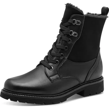 Dámská zimní obuv DÁMSKÉ KOTNÍKOVÉ BOTY TAMARIS 1-26292-45 001 ČERNÁ Barva: Černá, Velikost: 40