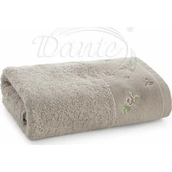 Bytový textil Dante Ručník FLORAN béžový,50x90