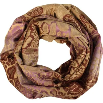 Šála Ankara kroucená šála fialová