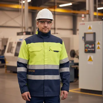 pracovní bunda CERVA GROUP Blůza RIDE FR HV Multi Norm Velikost L žlutá/navy