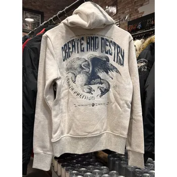 Dámská mikina Yakuza premium dámská mikina 3936 light grey velikost: M