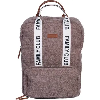 Přebalovací taška CHILDHOME Přebalovací batoh Family Club Signature Teddy Soft Brown