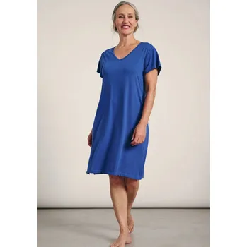 Dámské šaty Modré dámské plážové šaty Muydemi, Modrá L i321_122825-477682