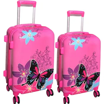 RB-nakuplevne Cestovní kufr Motýl XS S