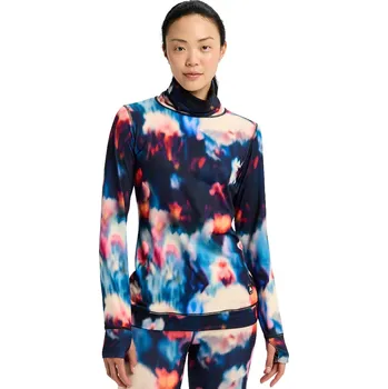 tričko Burton Midweight Long Neck LS - Floral Blur M